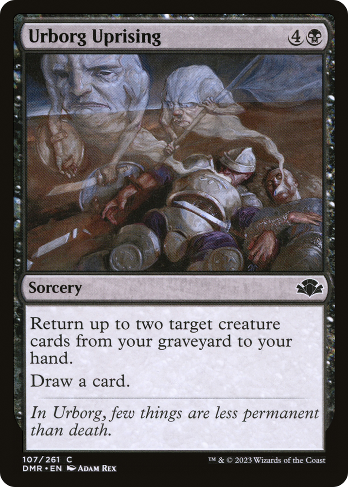 Urborg Uprising [Dominaria Remastered] Magic: The Gathering