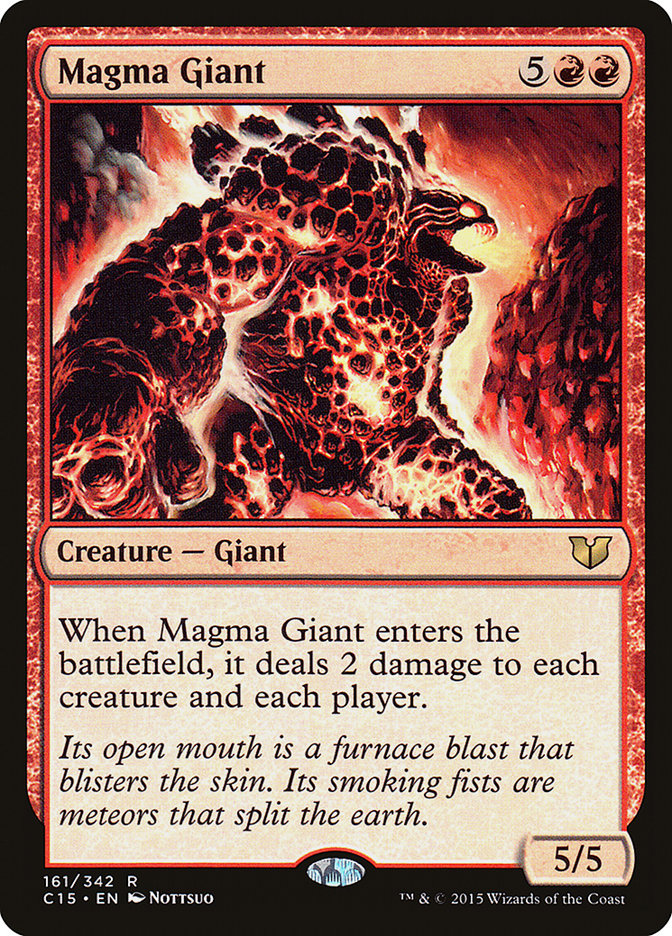 Magma Giant [Commander 2015] Magic: The Gathering