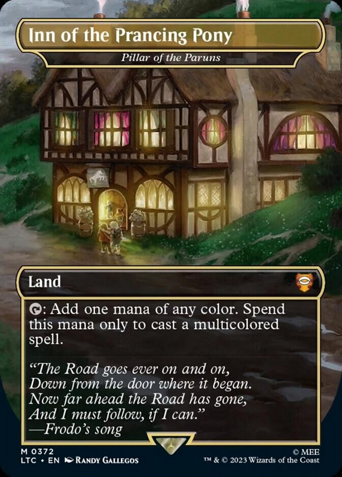 Inn of the Prancing Pony - Pillar of the Paruns [The Lord of the Rings: Tales of Middle-Earth Commander] Magic: The Gathering