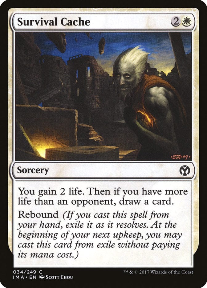 Survival Cache [Iconic Masters] Magic: The Gathering