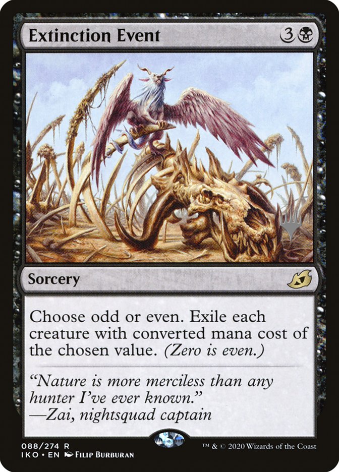 Extinction Event (Promo Pack) [Ikoria: Lair of Behemoths Promos] Magic: The Gathering