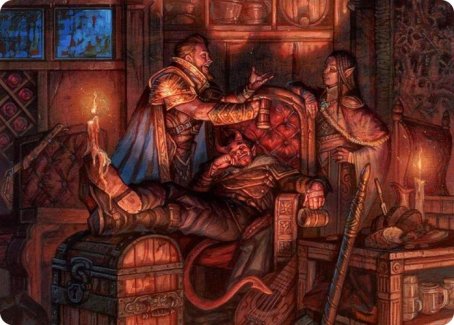Long Rest Art Card [Dungeons & Dragons: Adventures in the Forgotten Realms Art Series] Magic: The Gathering