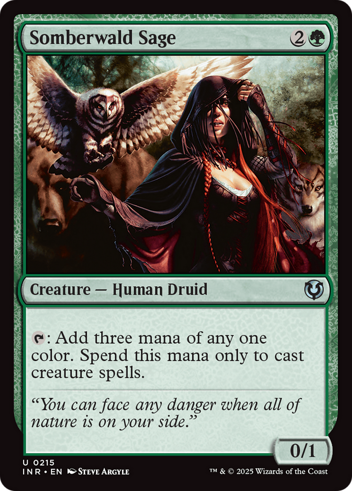 Somberwald Sage [Innistrad Remastered] Magic: The Gathering
