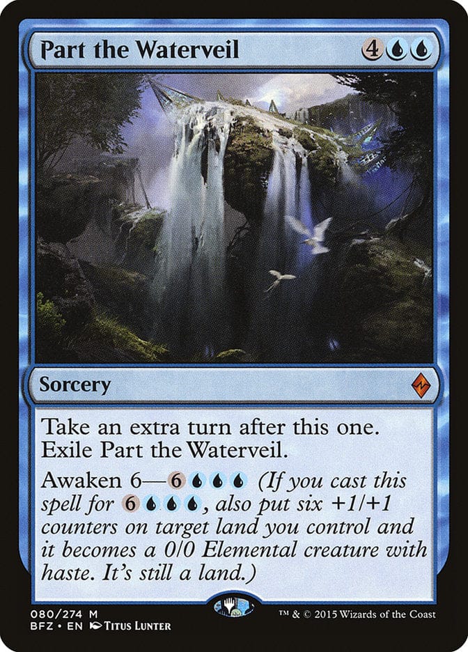 Part the Waterveil [Battle for Zendikar] Magic: The Gathering