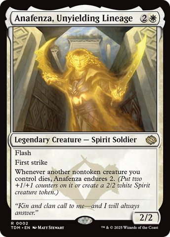 Anafenza, Unyielding Lineage [Tarkir: Dragonstorm] Magic: The Gathering