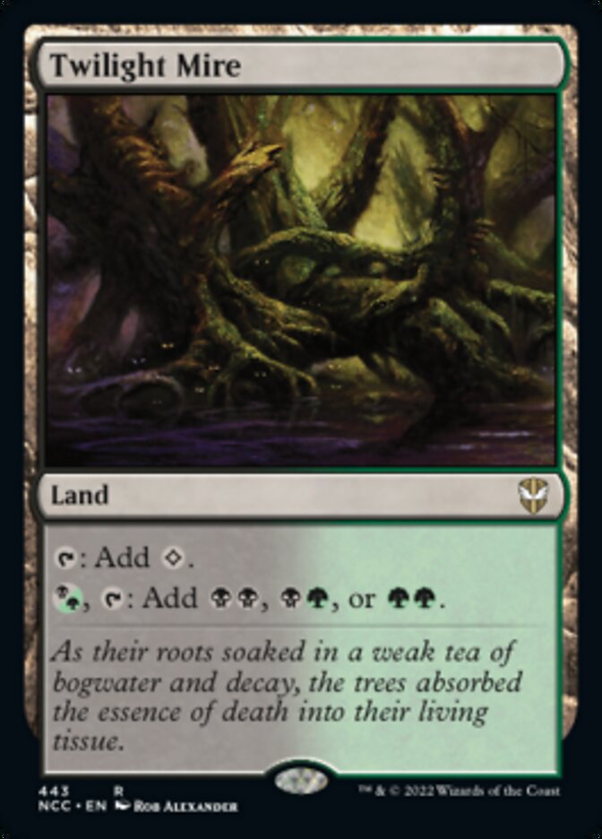 Twilight Mire [Streets of New Capenna Commander] Magic: The Gathering