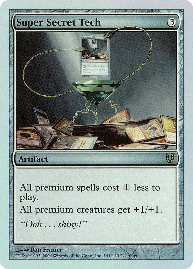Super Secret Tech [Unhinged] Magic: The Gathering