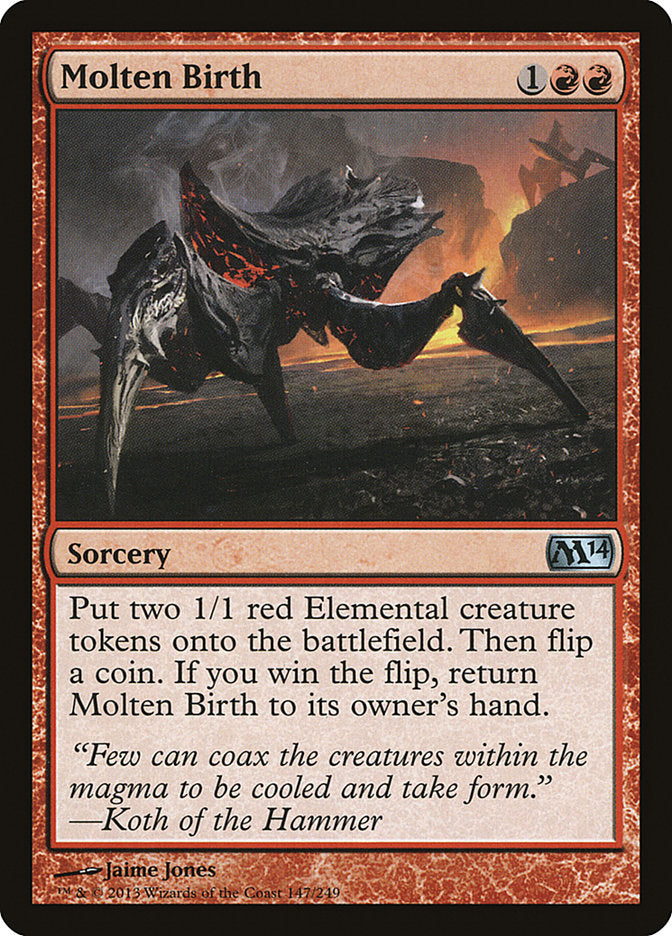 Molten Birth [Magic 2014] Magic: The Gathering