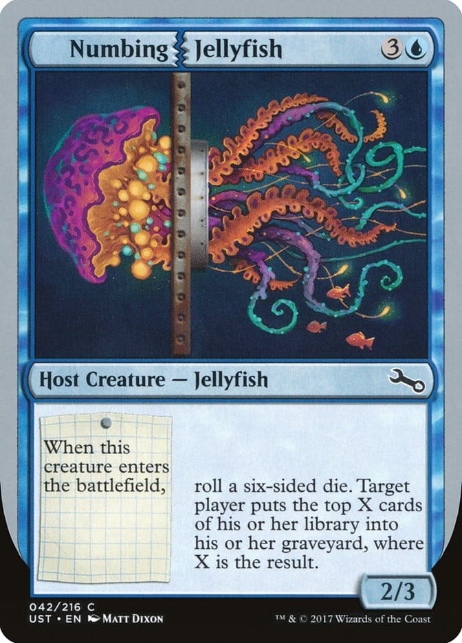 Numbing Jellyfish [Unstable] Magic: The Gathering