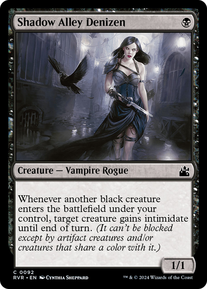 Shadow Alley Denizen [Ravnica Remastered] Magic: The Gathering