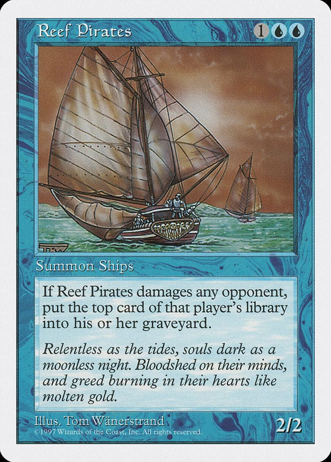 Reef Pirates [Fifth Edition] Magic: The Gathering