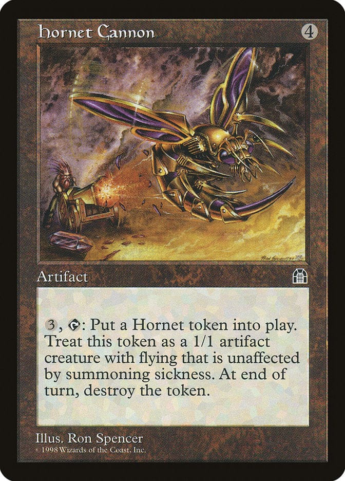 Hornet Cannon [Stronghold] Magic: The Gathering