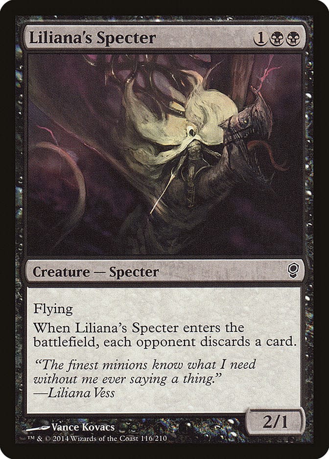 Liliana's Specter [Conspiracy] Magic: The Gathering