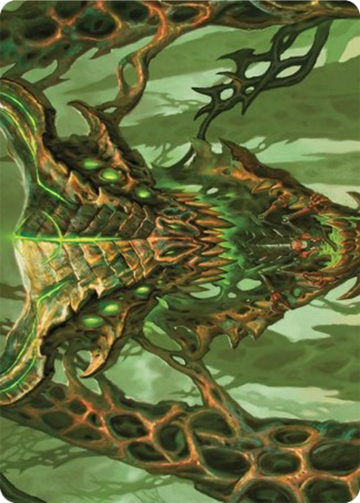 Colossal Dreadmask Art Card [Modern Horizons 3 Art Series] Magic: The Gathering