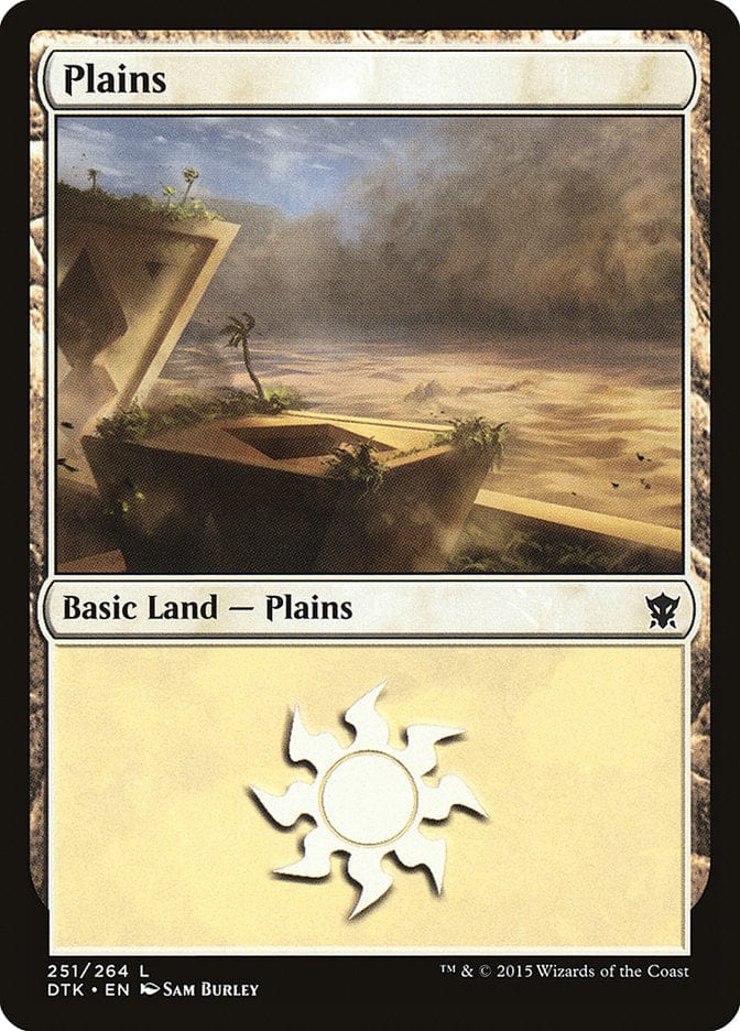 Plains (251) [Dragons of Tarkir] Magic: The Gathering