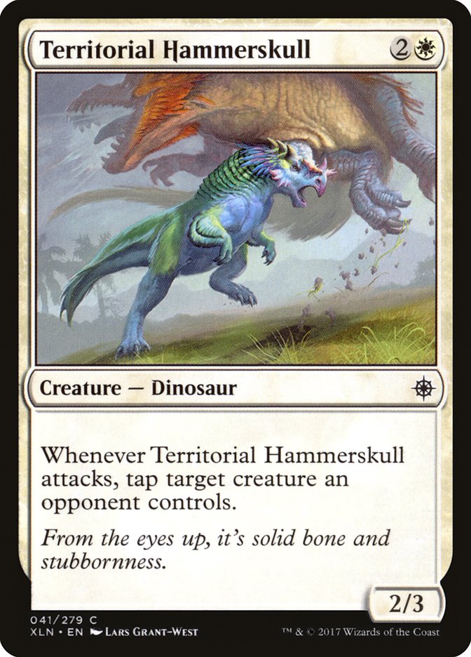 Territorial Hammerskull [Ixalan] Magic: The Gathering