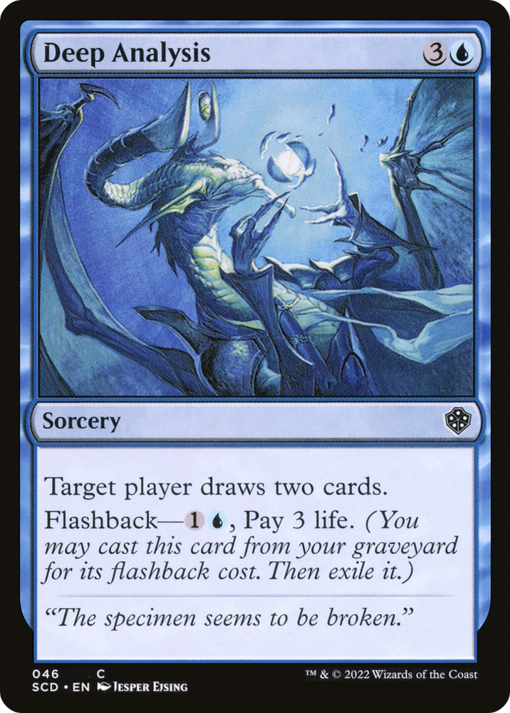 Deep Analysis [Starter Commander Decks] Magic: The Gathering