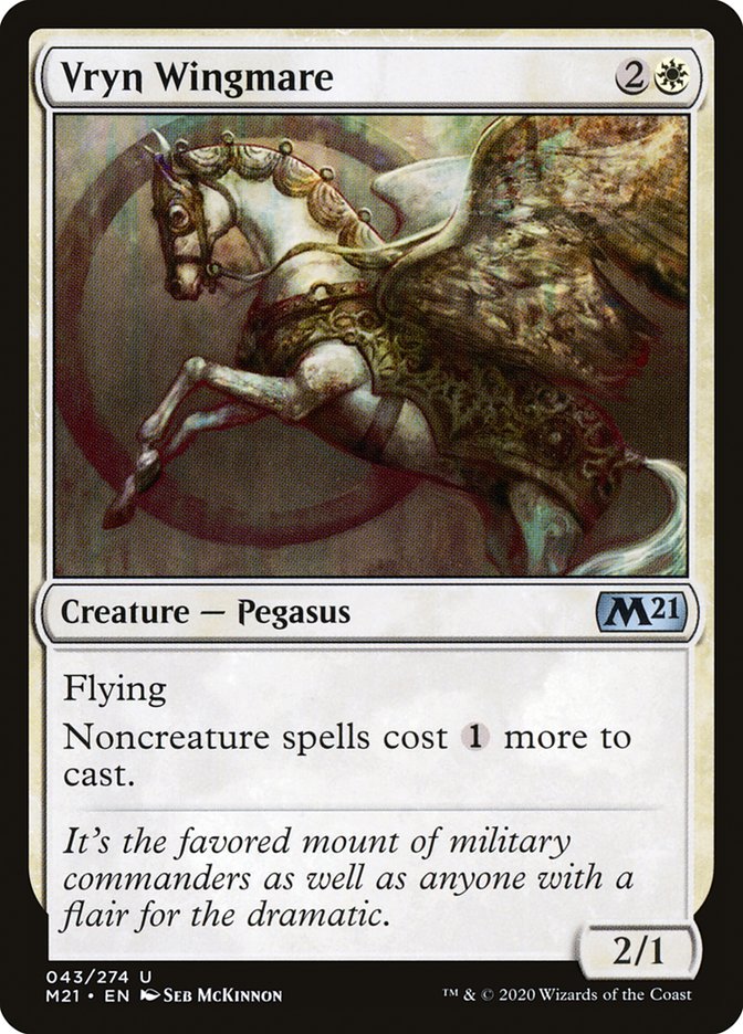 Vryn Wingmare [Core Set 2021] Magic: The Gathering