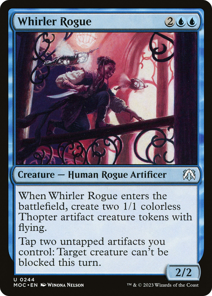Whirler Rogue [March of the Machine Commander] Magic: The Gathering