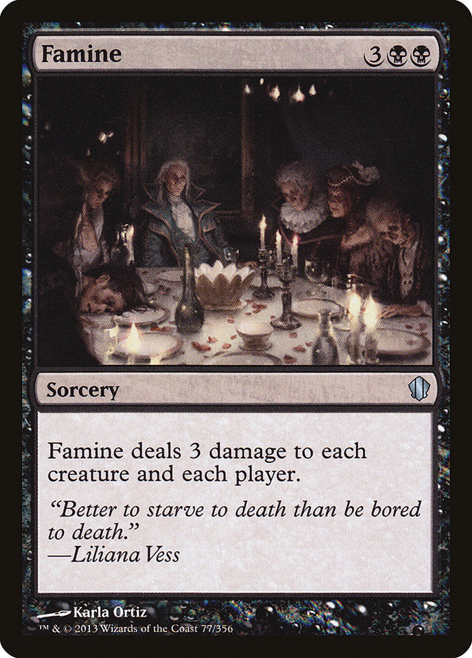 Famine [Commander 2013] Magic: The Gathering