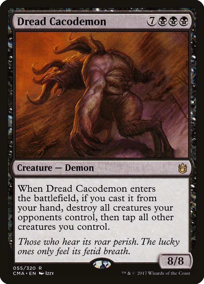 Dread Cacodemon [Commander Anthology] Magic: The Gathering