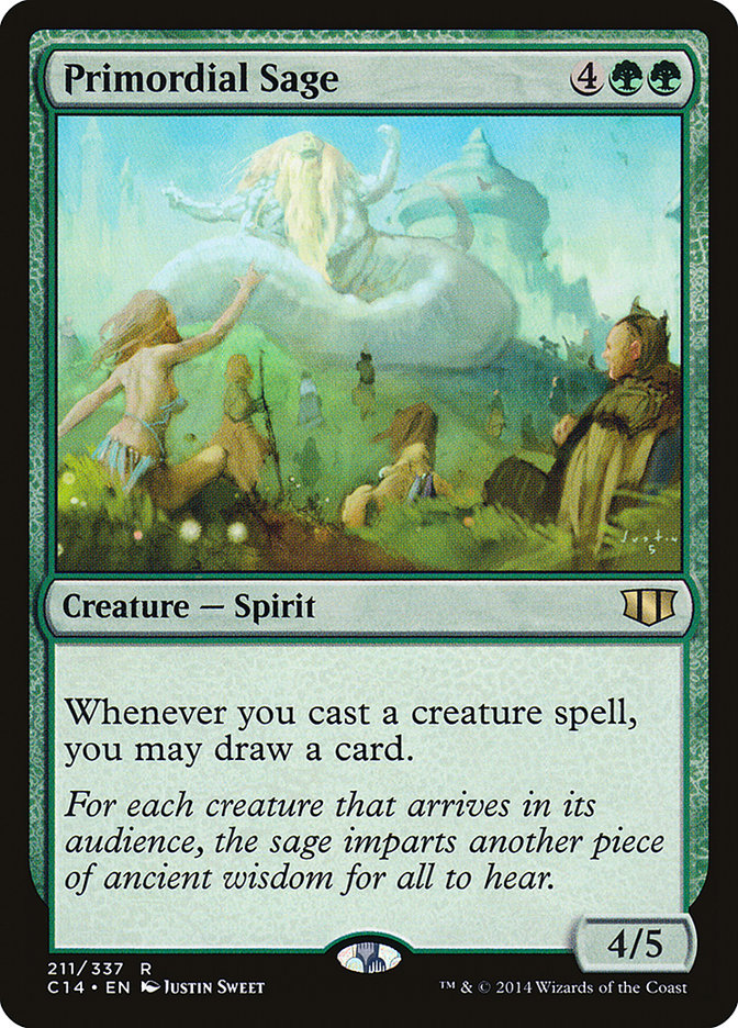 Primordial Sage [Commander 2014] Magic: The Gathering