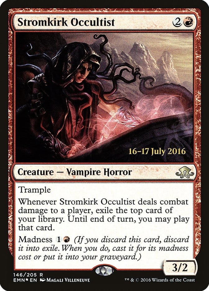 Stromkirk Occultist [Eldritch Moon Prerelease Promos] Magic: The Gathering