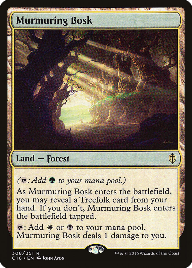 Murmuring Bosk [Commander 2016] Magic: The Gathering