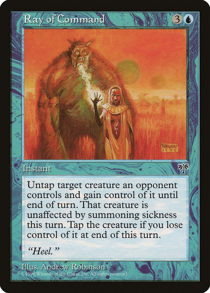 Ray of Command [Mirage] Magic: The Gathering