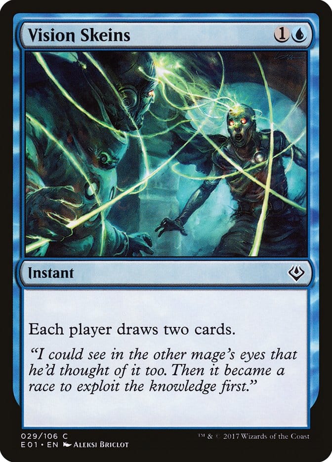 Vision Skeins [Archenemy: Nicol Bolas] Magic: The Gathering