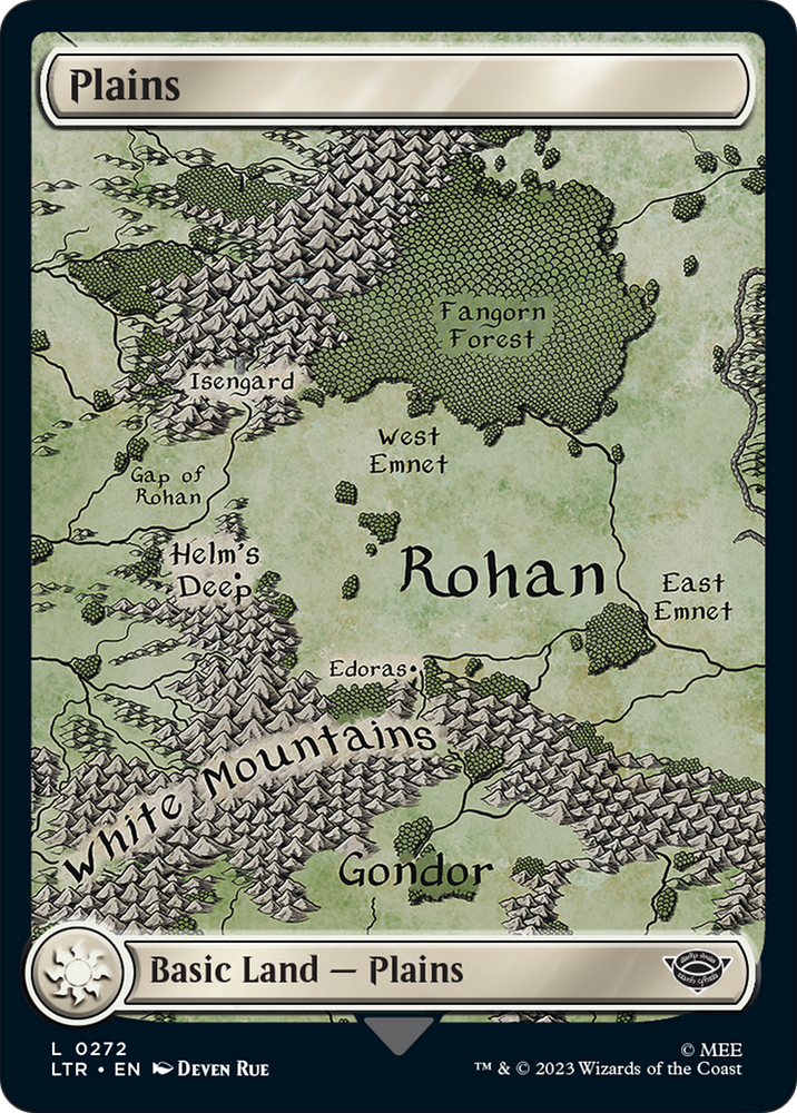 Plains (272) [The Lord of the Rings: Tales of Middle-Earth] Magic: The Gathering