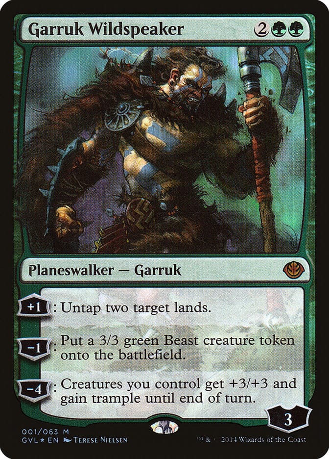 Garruk Wildspeaker (Garruk vs. Liliana) [Duel Decks Anthology] Magic: The Gathering
