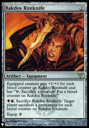 Rakdos Riteknife [The List] Magic: The Gathering