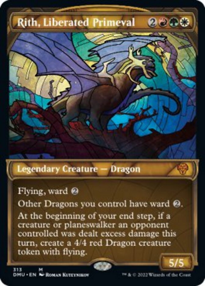 Rith, Liberated Primeval (Showcase) [Dominaria United] Magic: The Gathering