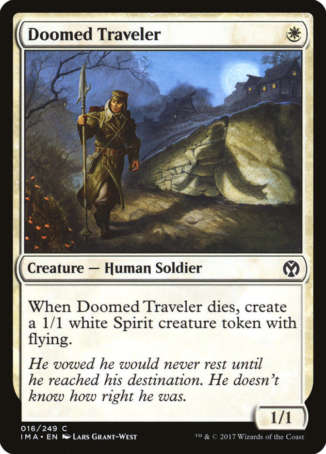 Doomed Traveler [Iconic Masters] Magic: The Gathering