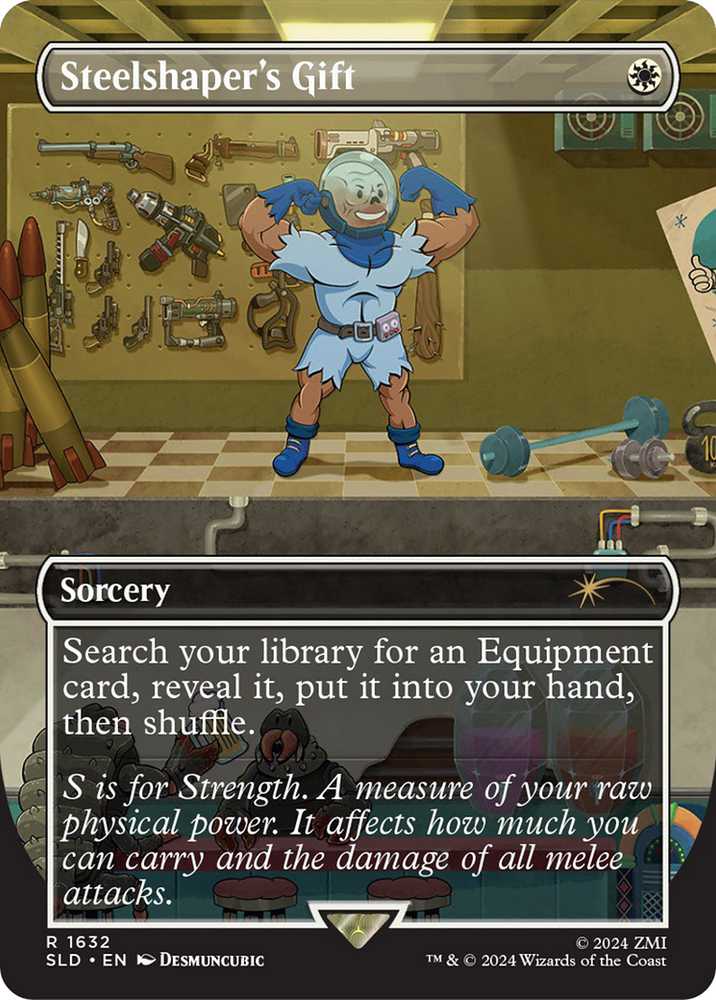 Steelshaper's Gift (Rainbow Foil) [Secret Lair Drop Series] Magic: The Gathering