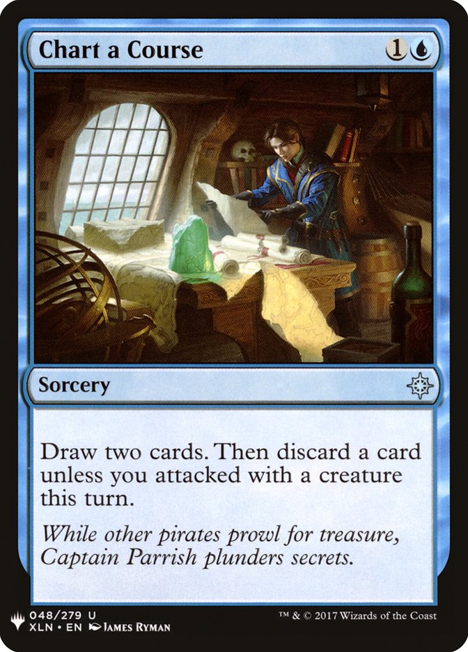 Chart a Course [Mystery Booster] Magic: The Gathering