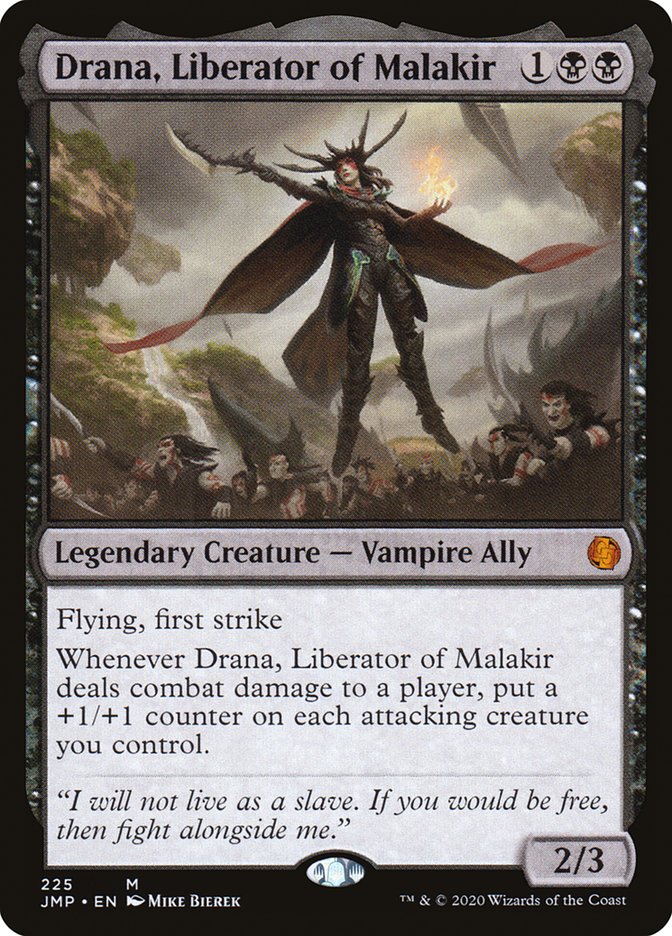 Drana, Liberator of Malakir [Jumpstart] Magic: The Gathering