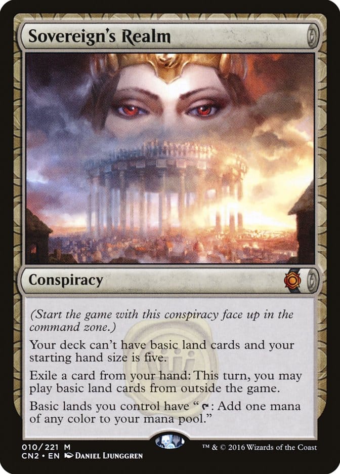 Sovereign's Realm [Conspiracy: Take the Crown] Magic: The Gathering