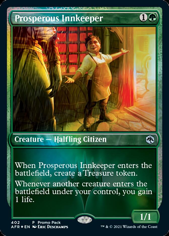 Prosperous Innkeeper (Promo Pack) [Dungeons & Dragons: Adventures in the Forgotten Realms] Magic: The Gathering