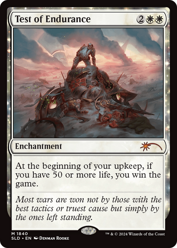 Test of Endurance [Secret Lair Drop Series] Magic: The Gathering