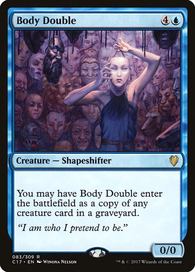 Body Double [Commander 2017] Magic: The Gathering