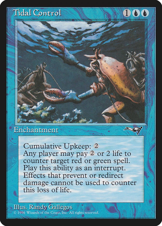 Tidal Control [Alliances] Magic: The Gathering