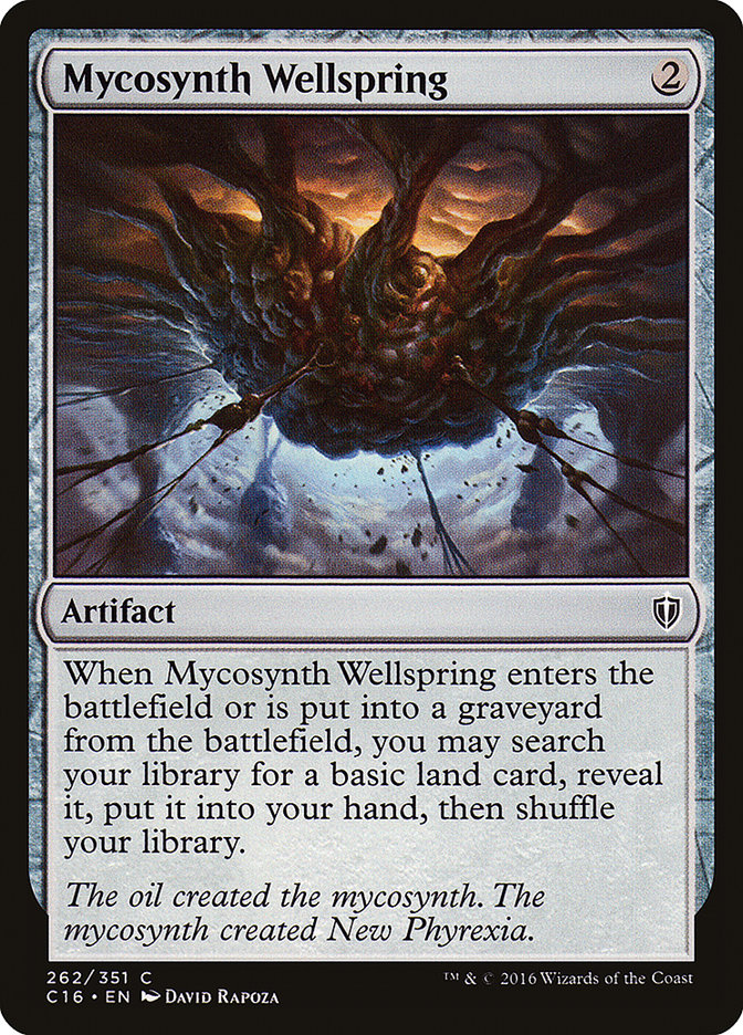 Mycosynth Wellspring [Commander 2016] Magic: The Gathering