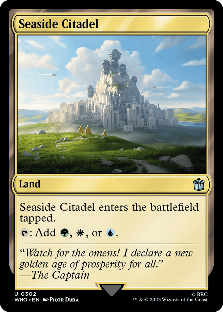 Seaside Citadel [Doctor Who] Magic: The Gathering