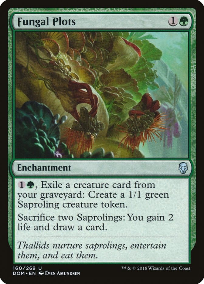 Fungal Plots [Dominaria] Magic: The Gathering