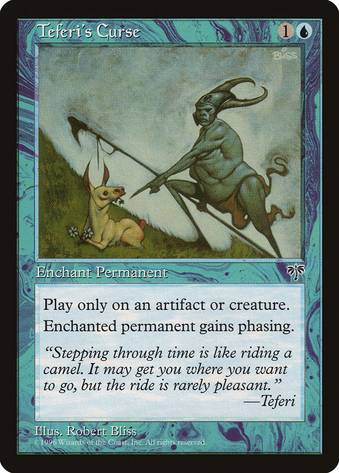 Teferi's Curse [Mirage] Magic: The Gathering