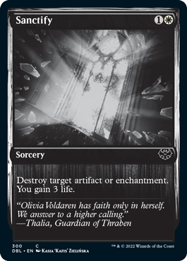 Sanctify [Innistrad: Double Feature] Magic: The Gathering