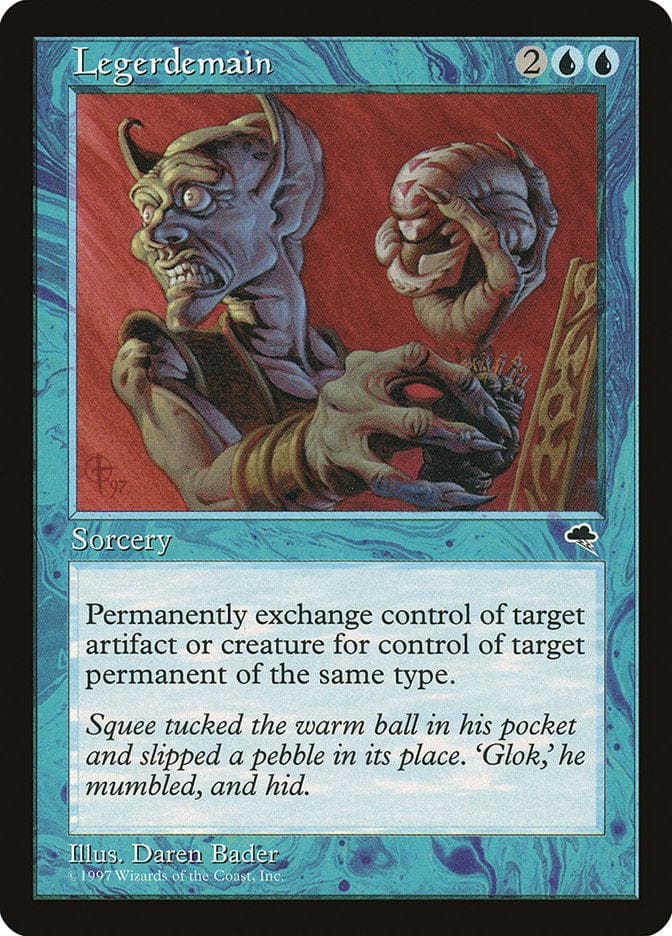 Legerdemain [Tempest] Magic: The Gathering