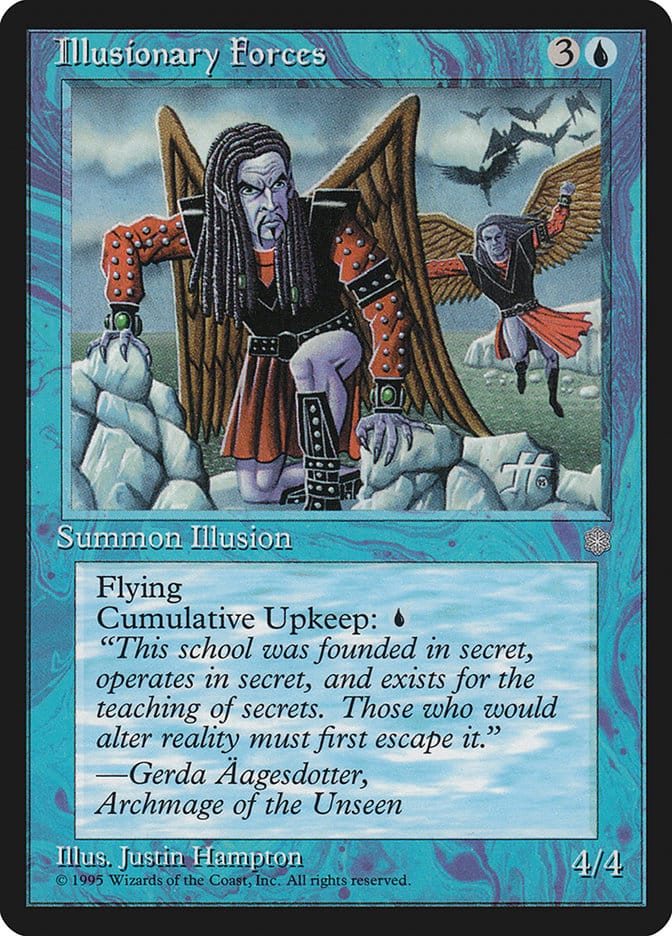 Illusionary Forces [Ice Age] Magic: The Gathering